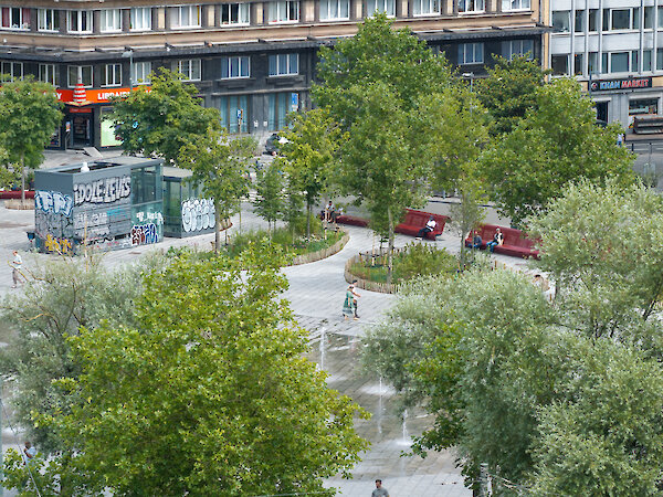 Place Flagey, Brussels © Jan De Wilde